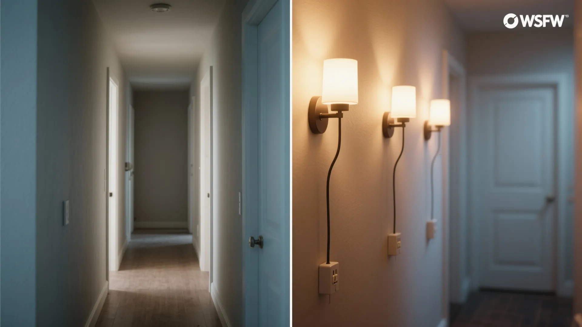 5. Temporary Mood Lighting for Rentals