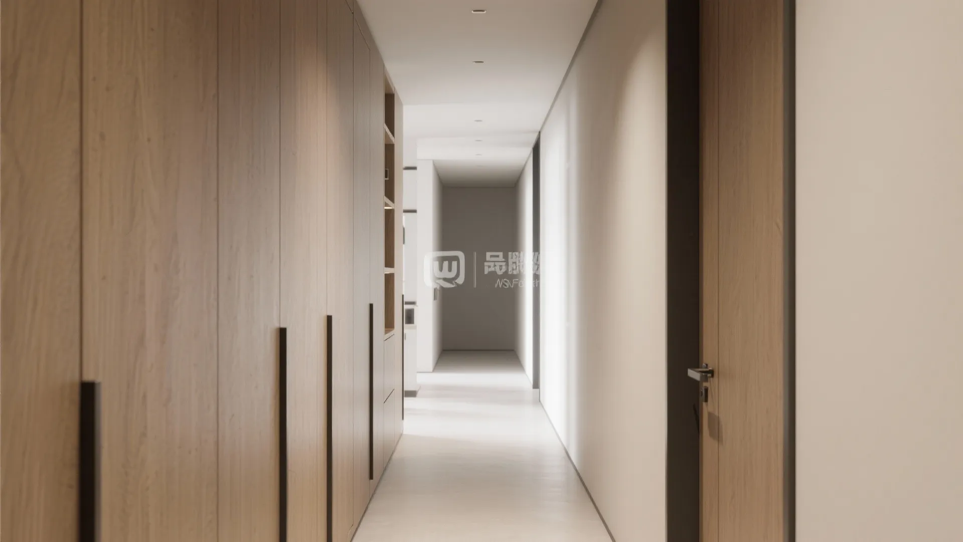 5. Built‑In Storage Along Hallways
