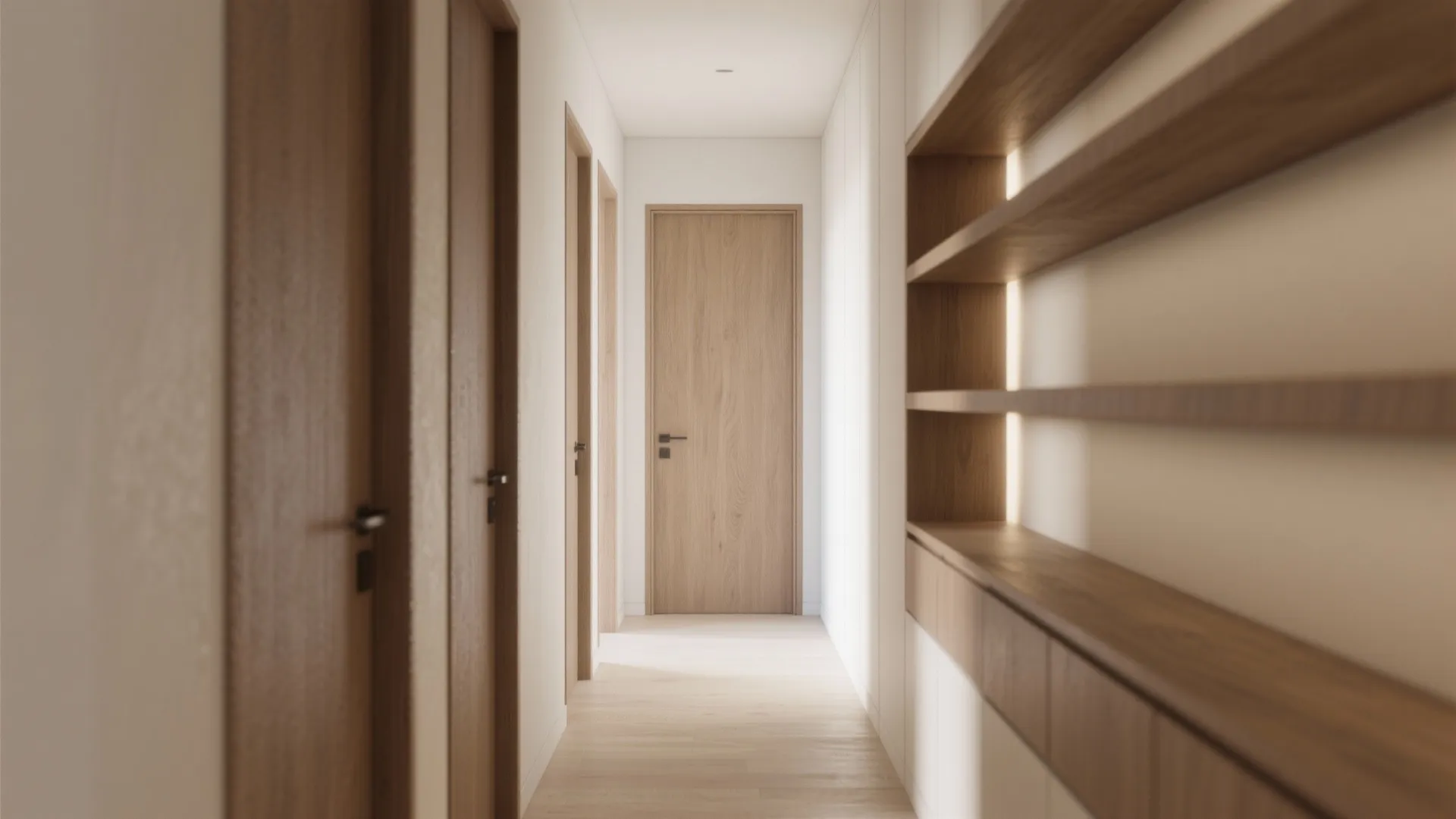 3. Optimize circulation with compact hallways