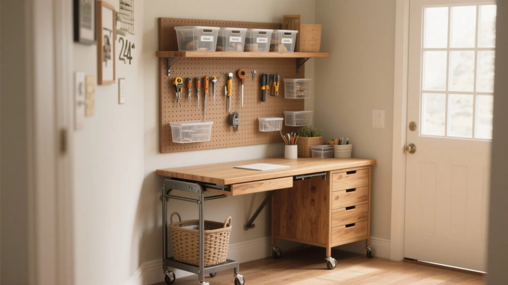 Craft Storage Ideas — 5 Small Space Solutions: Smart, small-scale craft storage ideas I’ve used in tiny homes and studio nooks