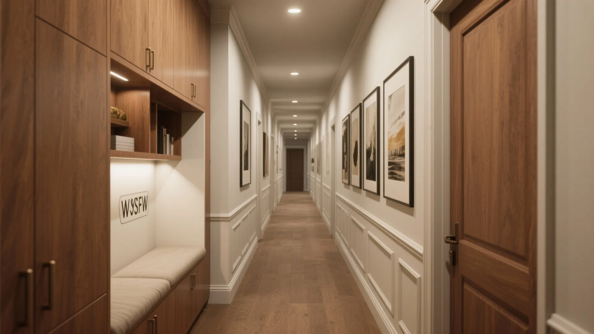 5. Efficient Circulation with Central Hallway Alternatives