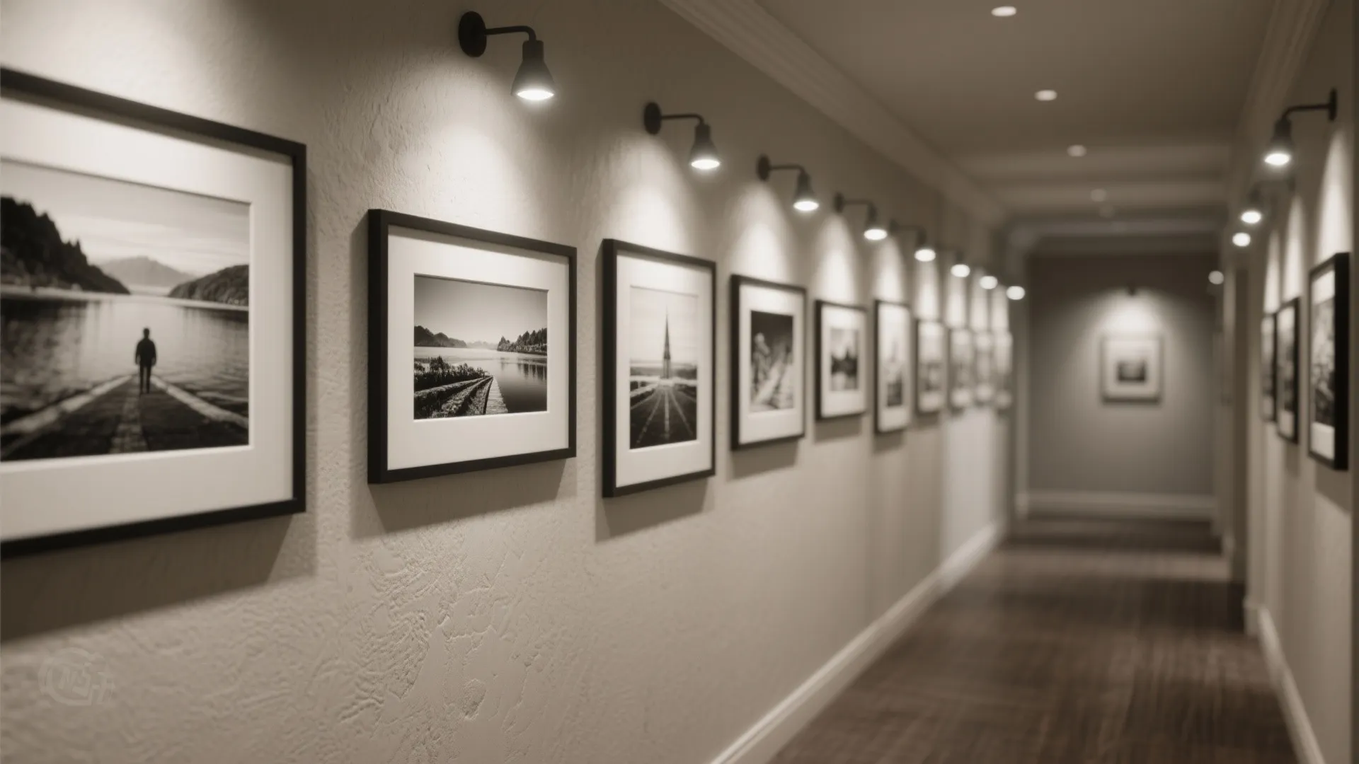 Gallery Wall with Personal Photos