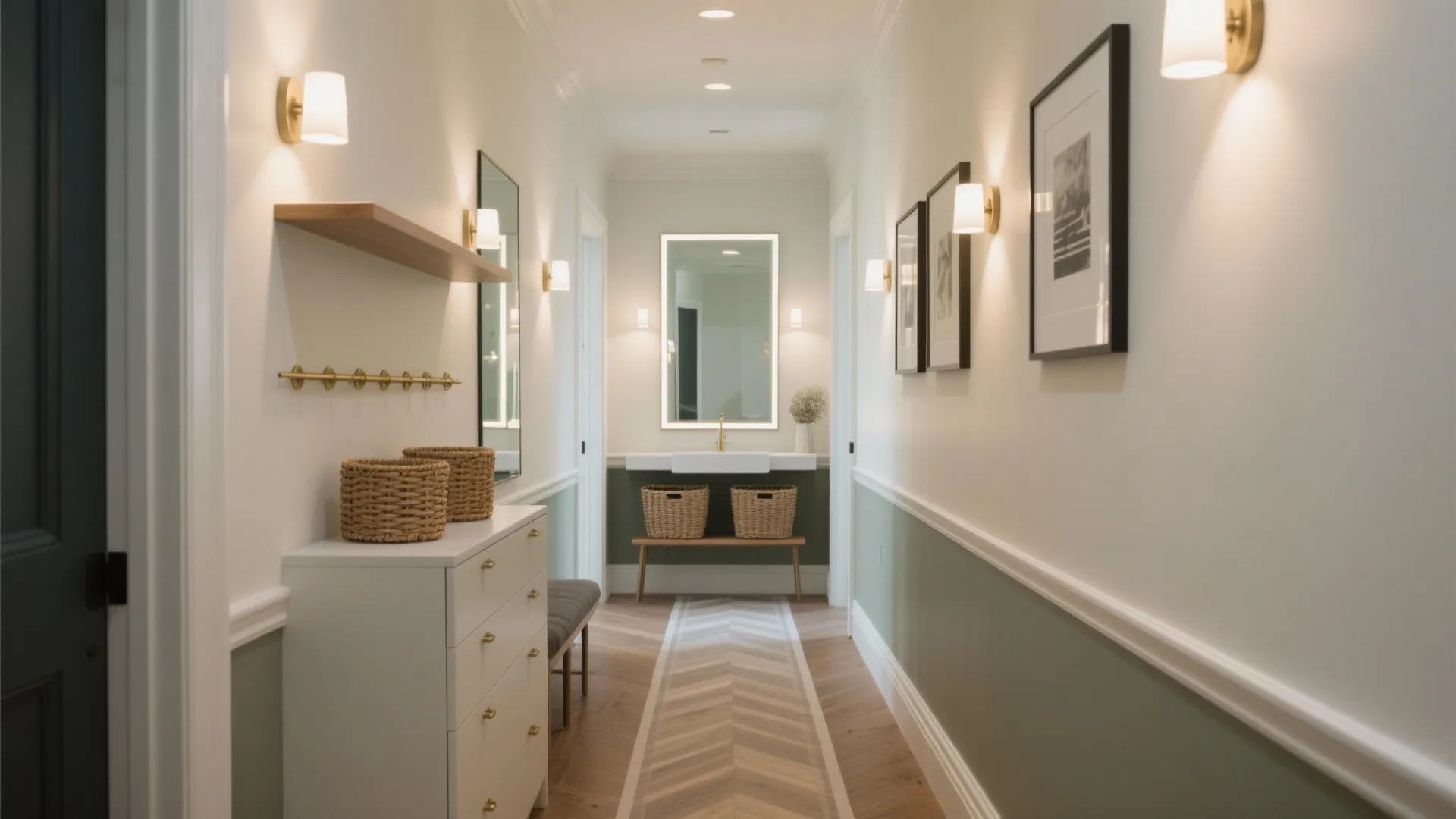 5 Hallway Ideas to Maximize Small Spaces: Small-space corridor upgrades from a seasoned interior designer