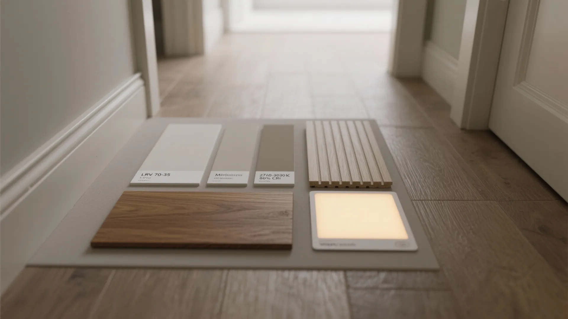 High-LRV Paint and Half-Height Paneling for Bright, Tough Walls