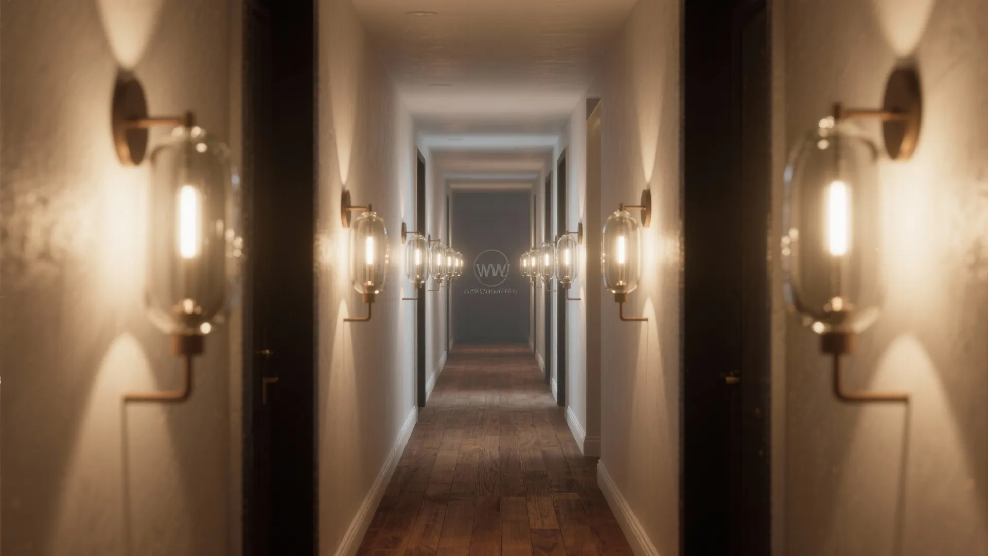 2. Hallway Mood Lighting