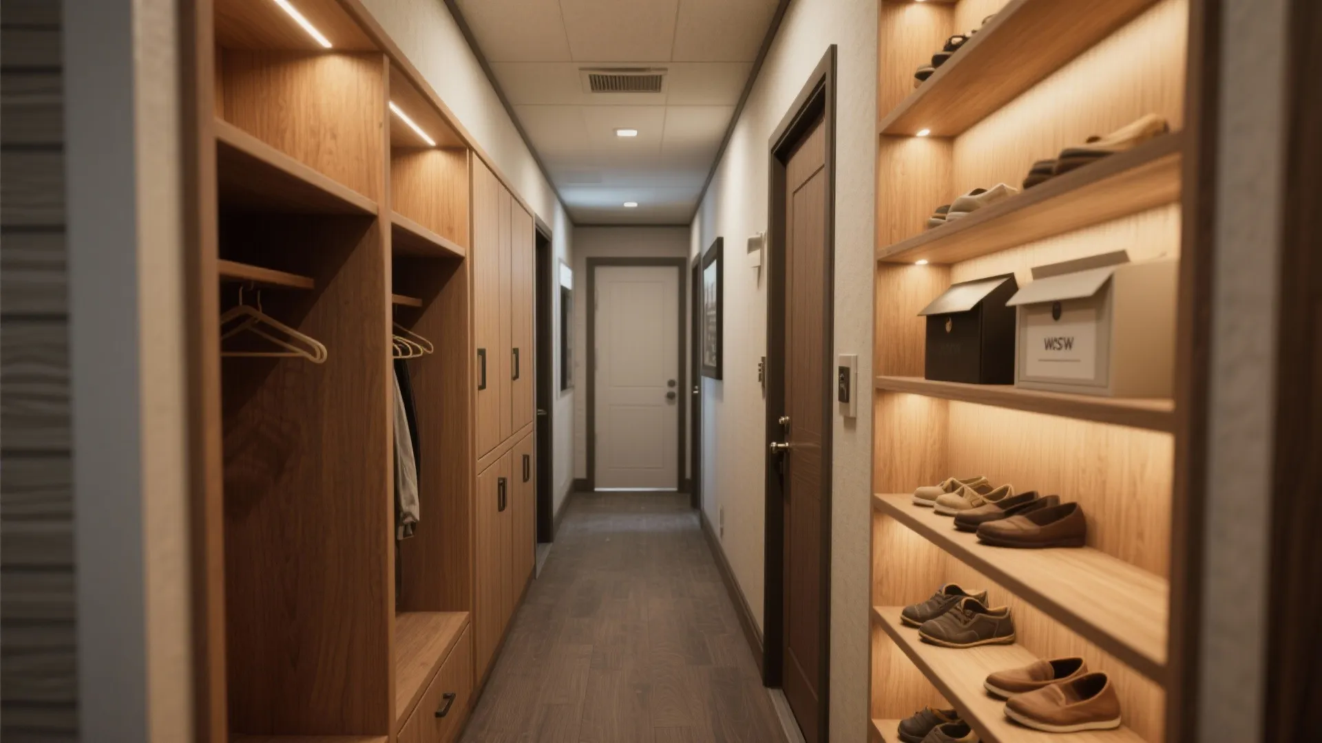 5. Hallway and storage hacks