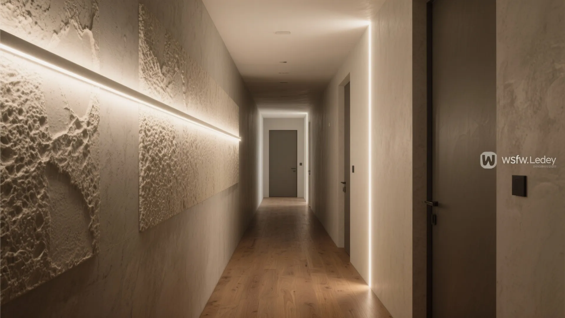 Hallway grazers and wall washers