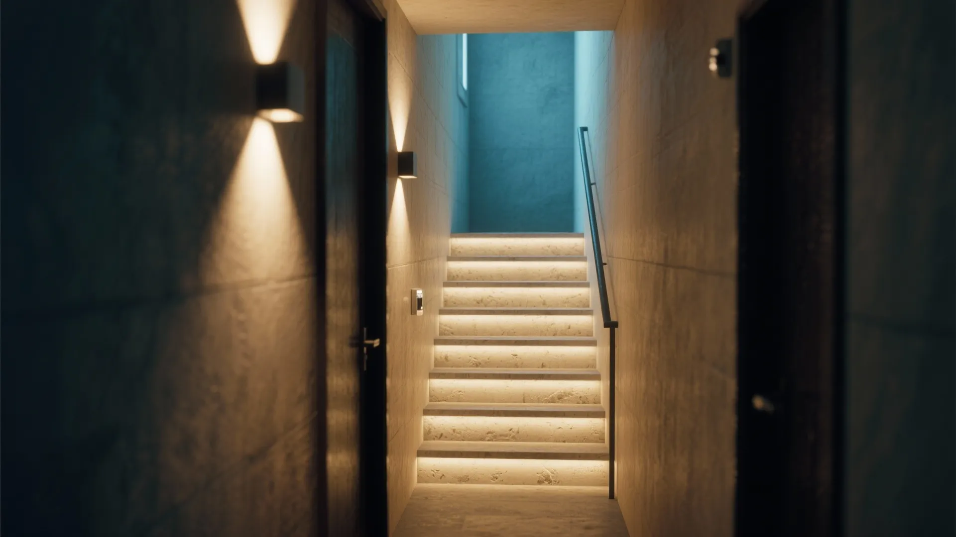 5. Smart, zoned lighting for hallways and stairs
