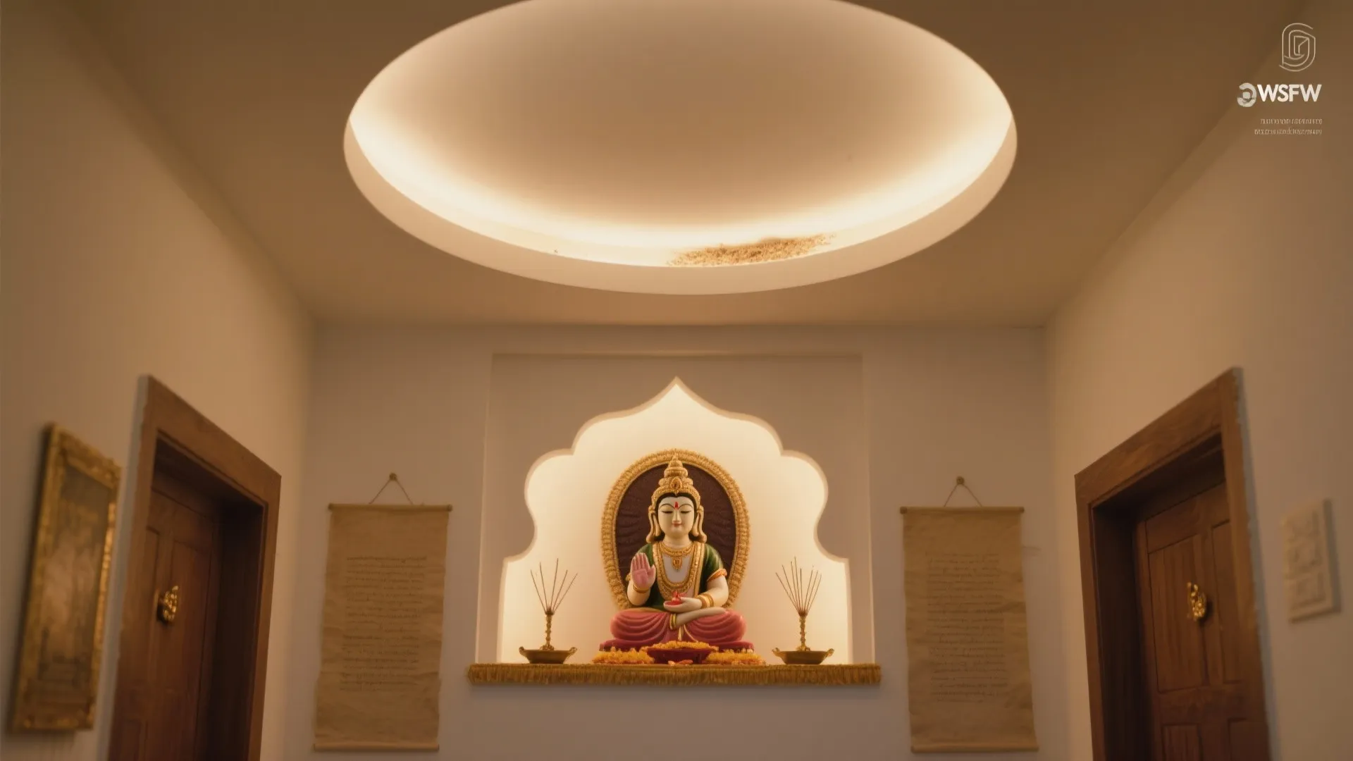 Idea 1: Halo Tray with Hidden Cove