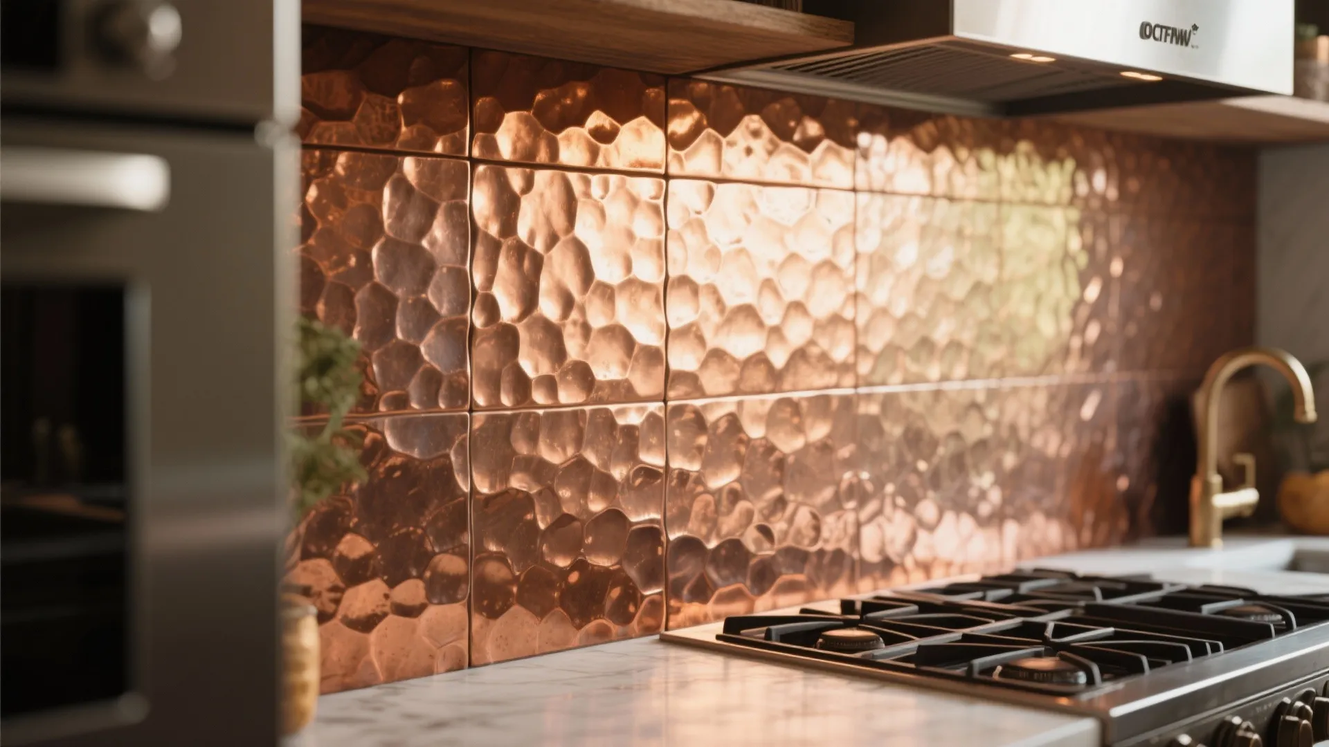 4. Hammered Copper Sheets