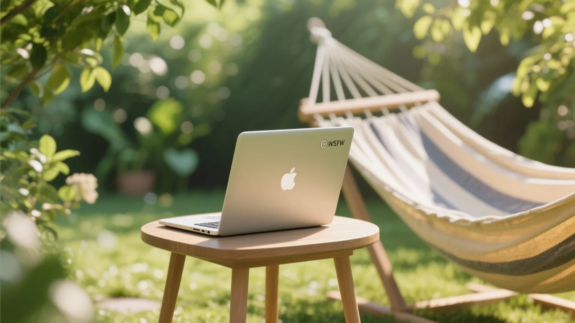 6. Hammock & Laptop Combo