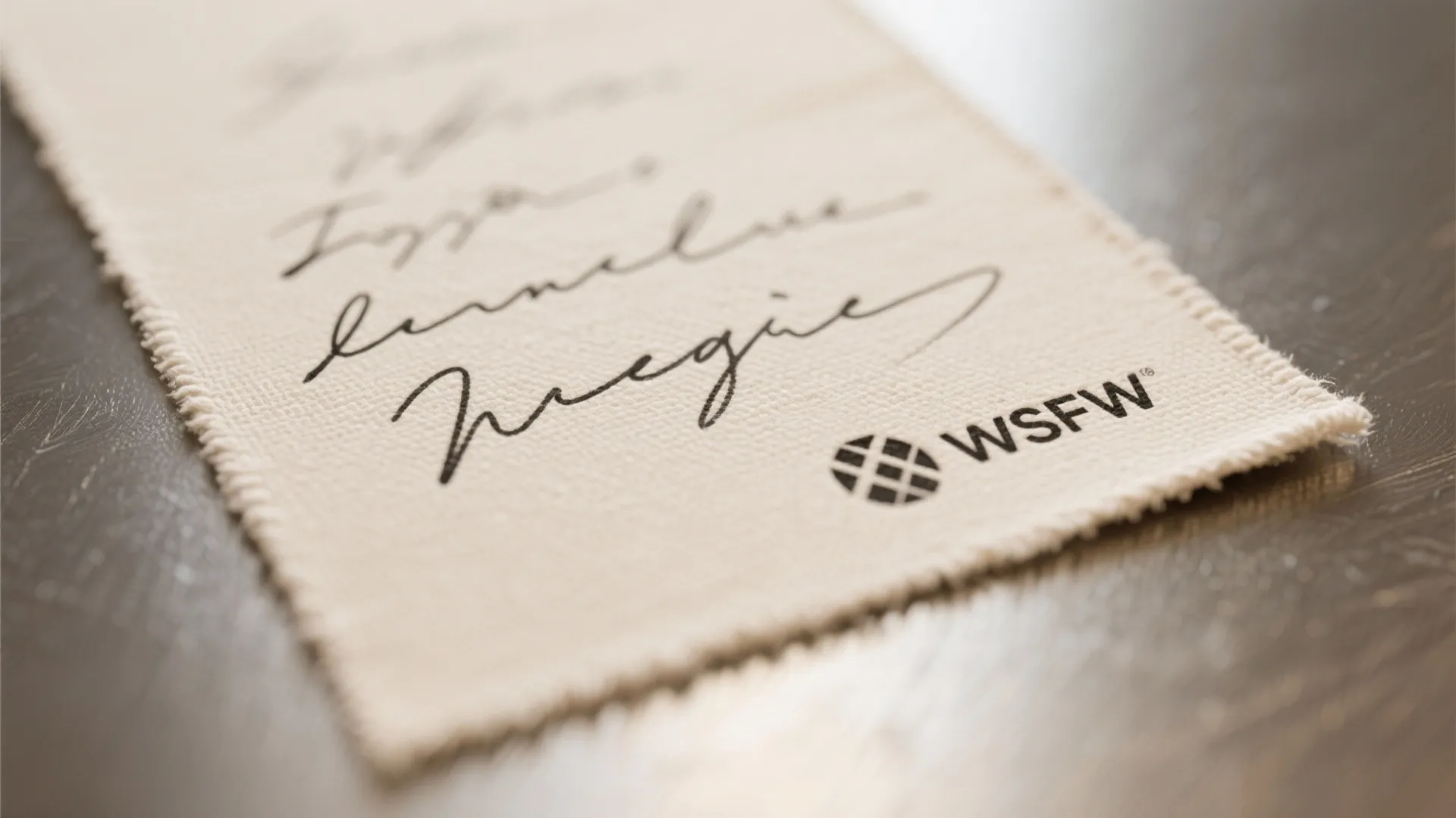 Idea 5: Personal handwriting, professionally finished