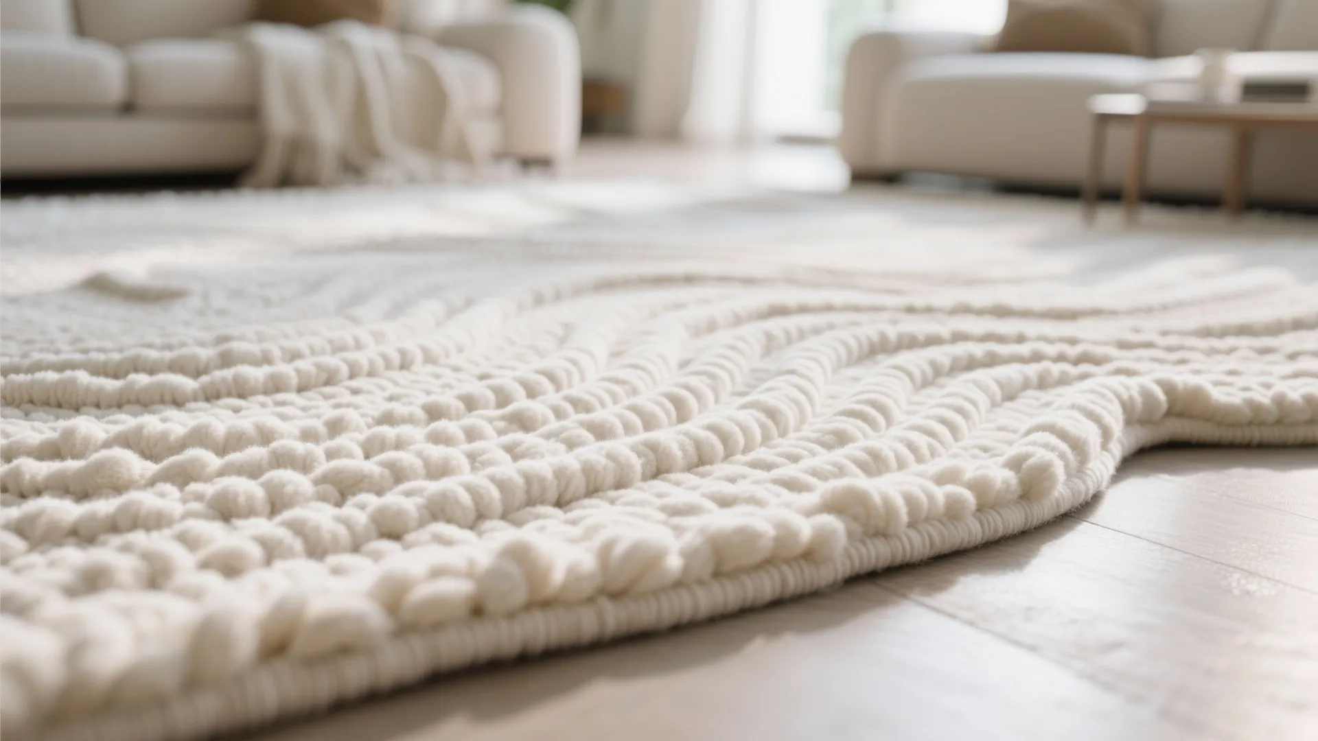 9. Hand-Tufted Waves