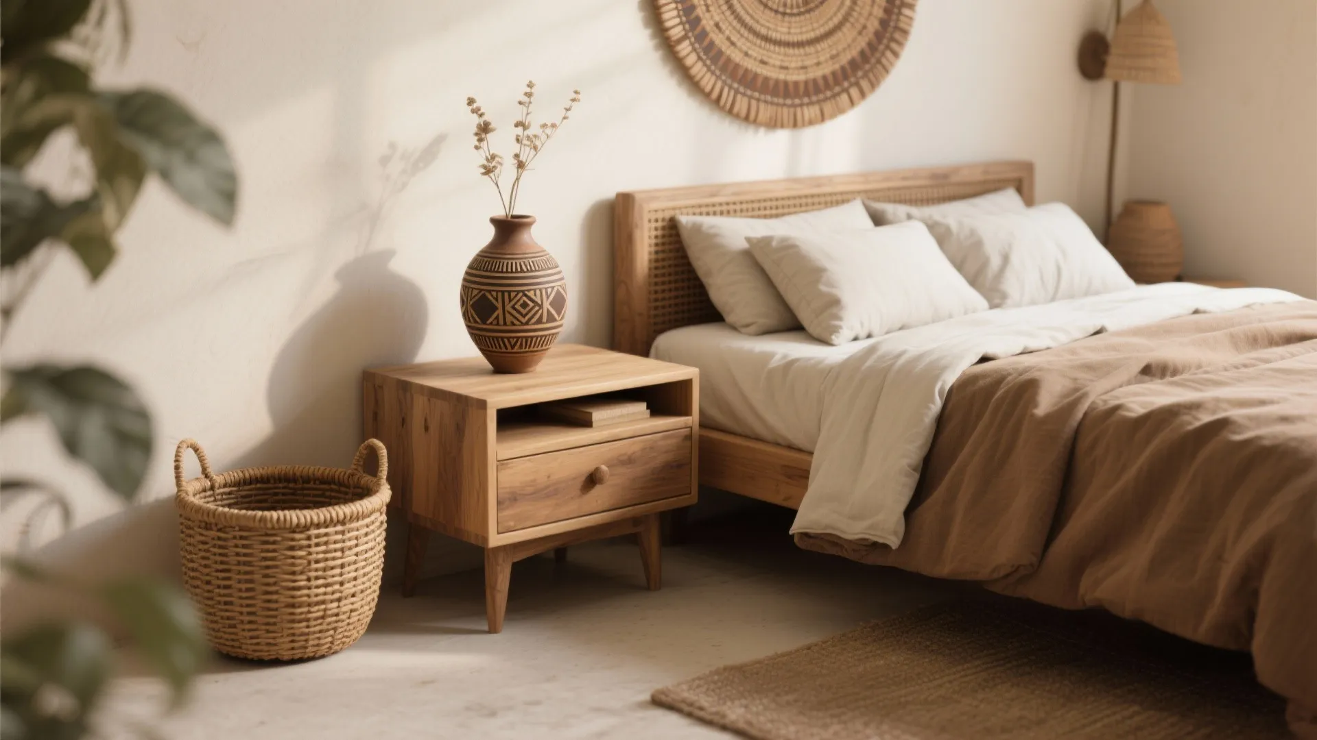 3. Natural Materials and Handcrafted Accents