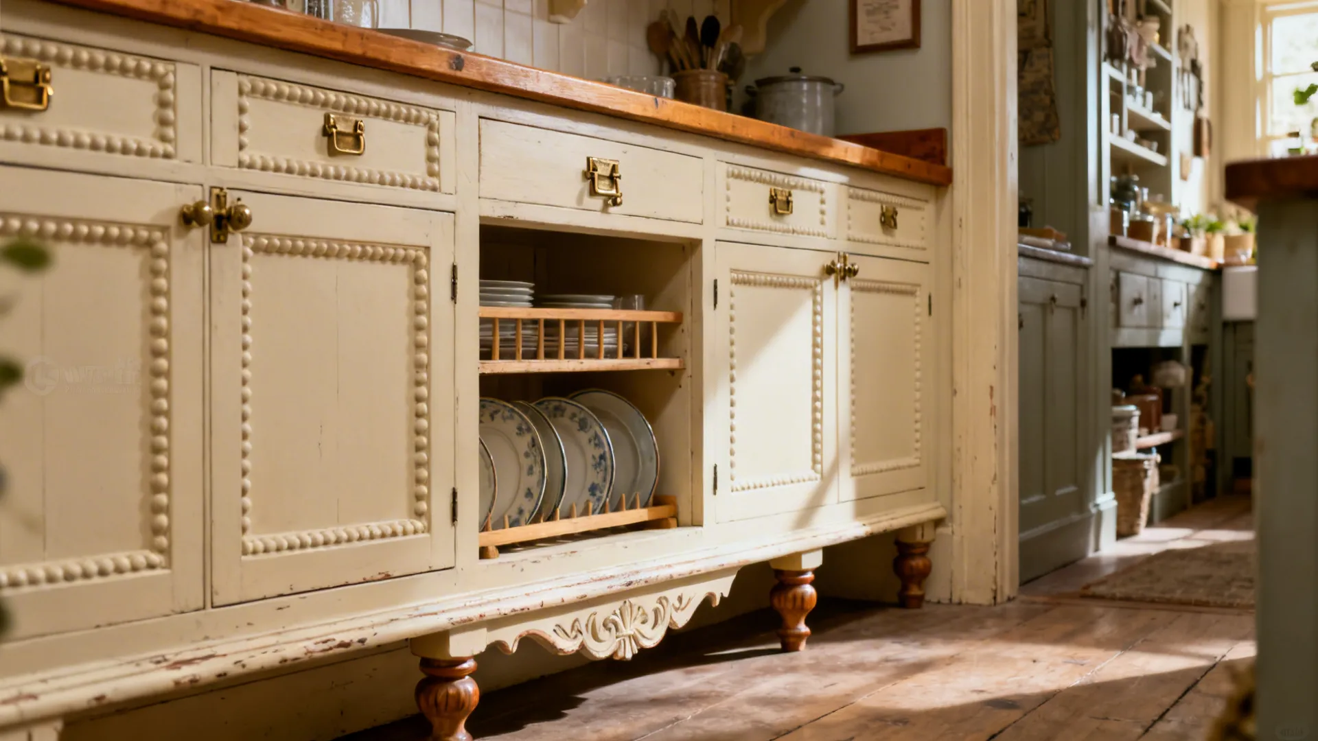 Handcrafted Cabinetry with Furniture Details