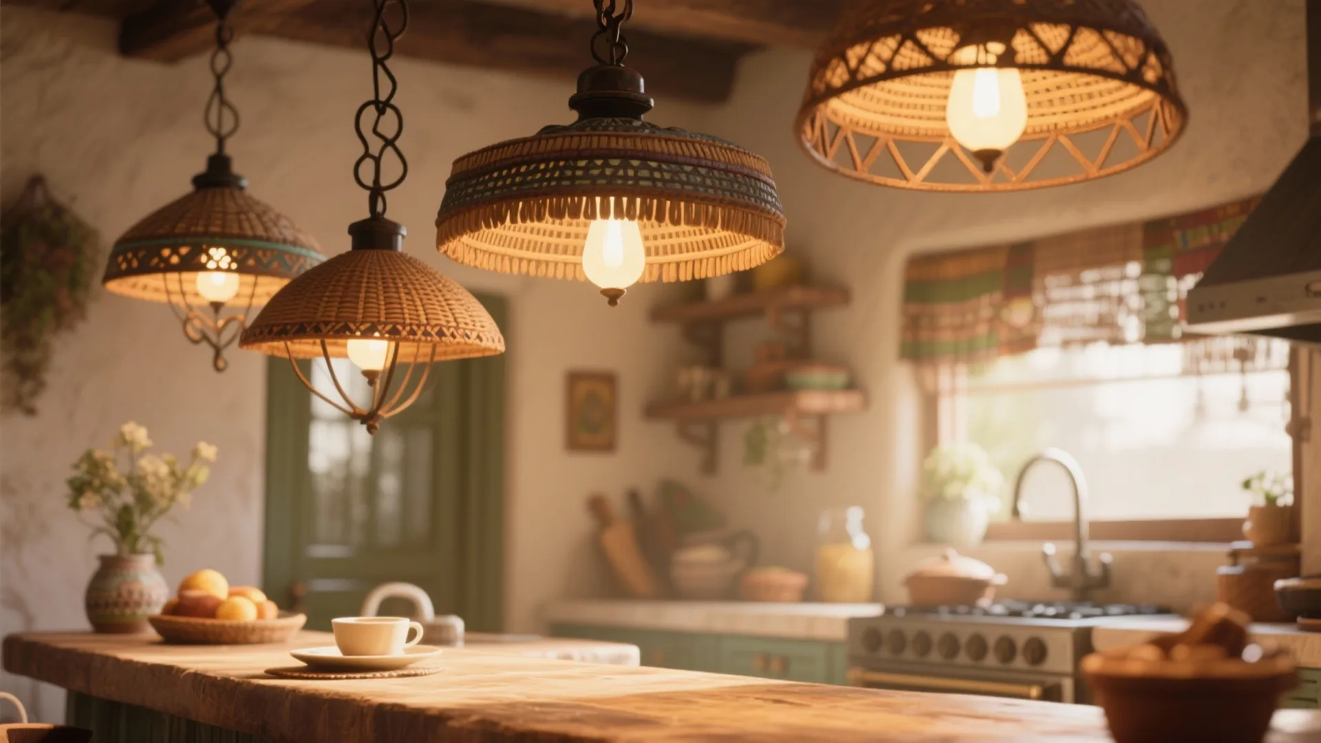 4. Handcrafted Lighting