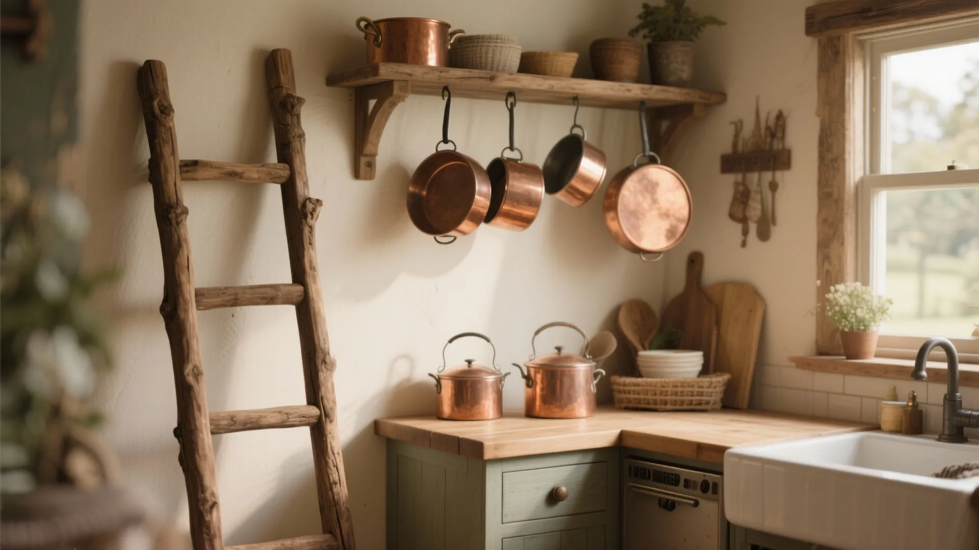 10. Handcrafted Pot Racks