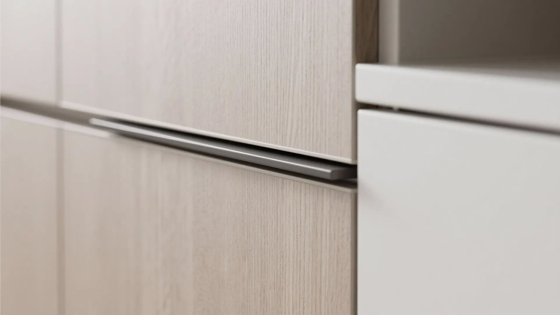 Minimalist storage for small kitchens