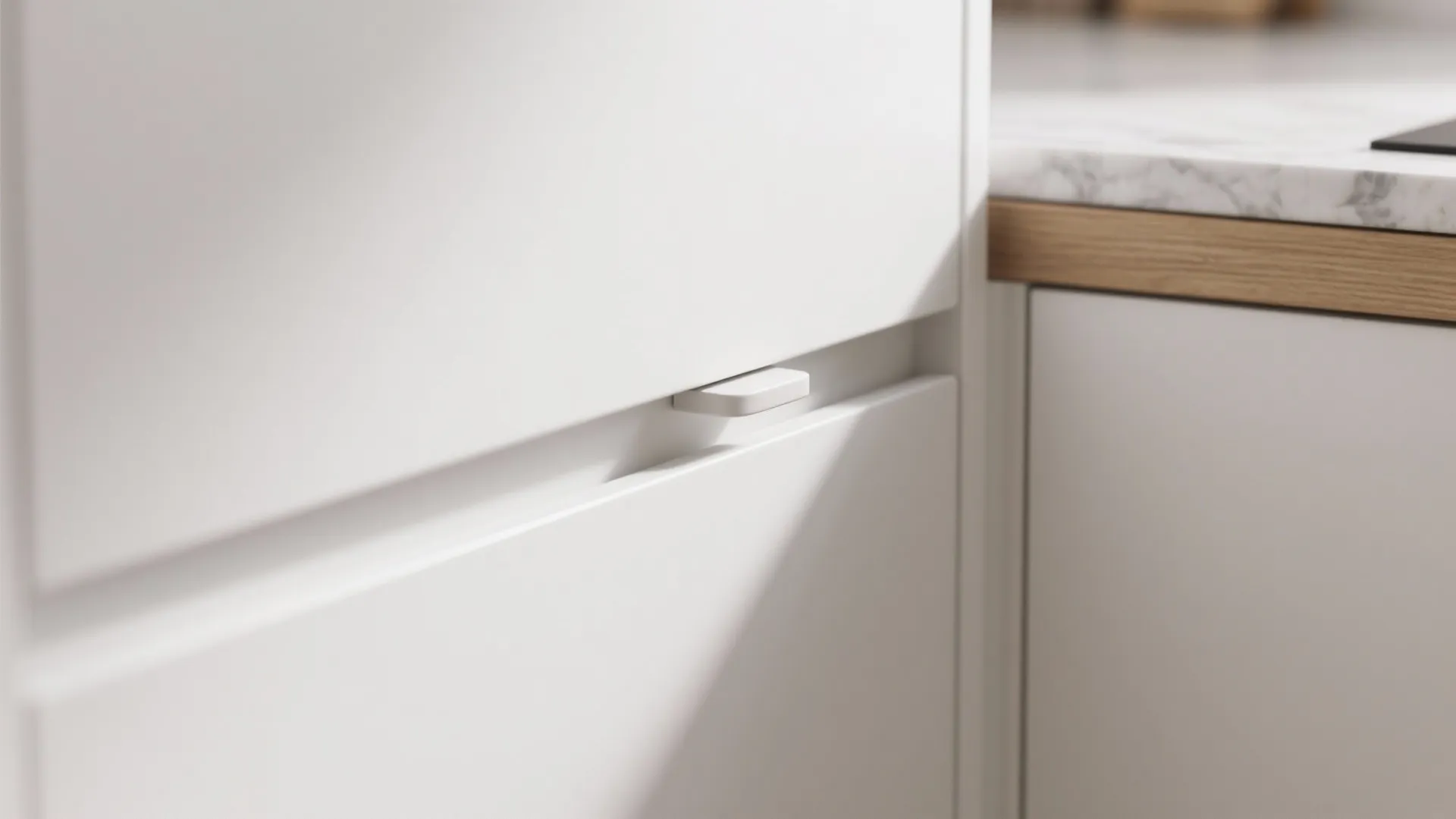 Minimalist Kitchen Storage that Clears Visual Noise