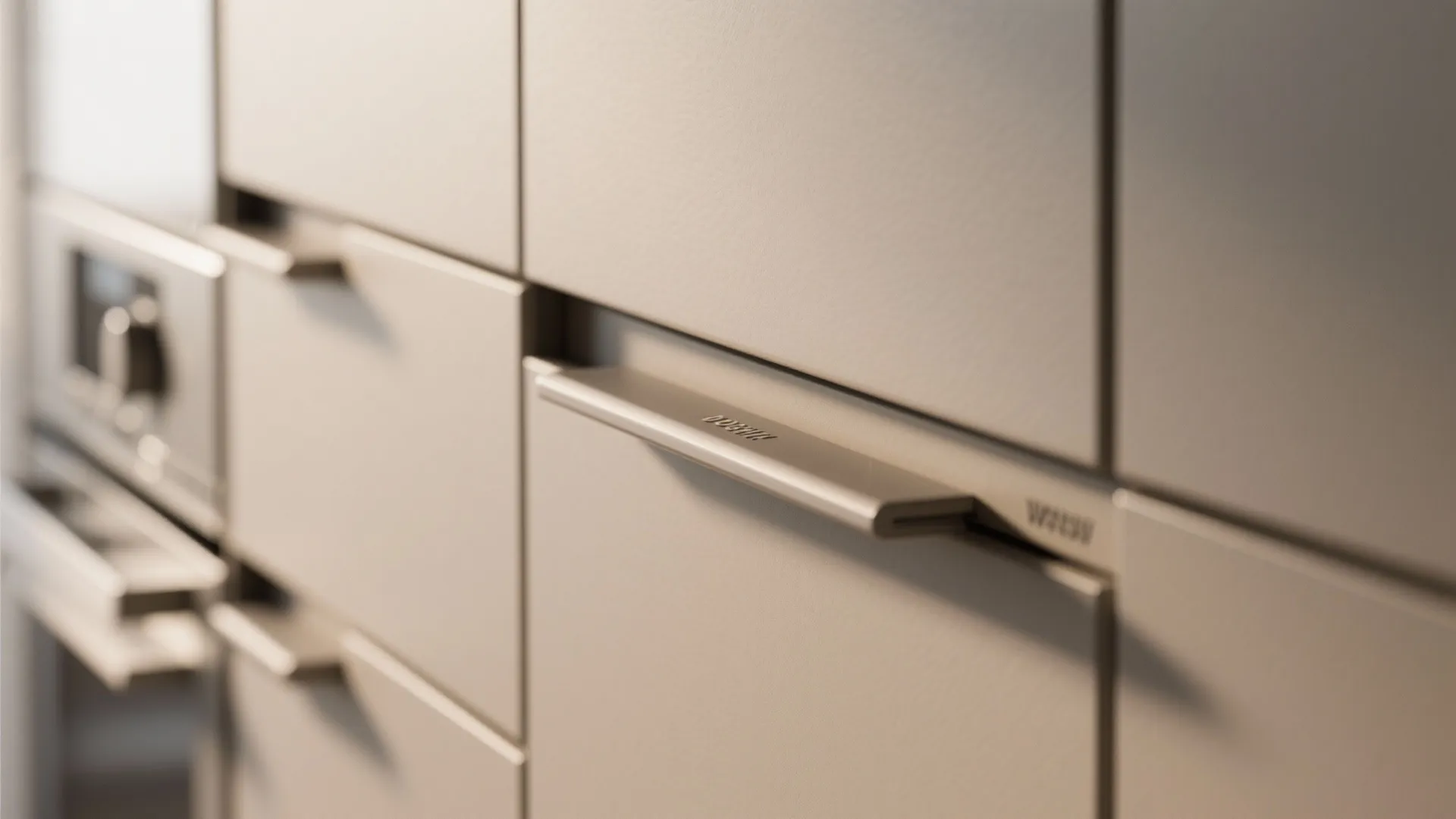 2. Handleless Doors for a Sleek Look