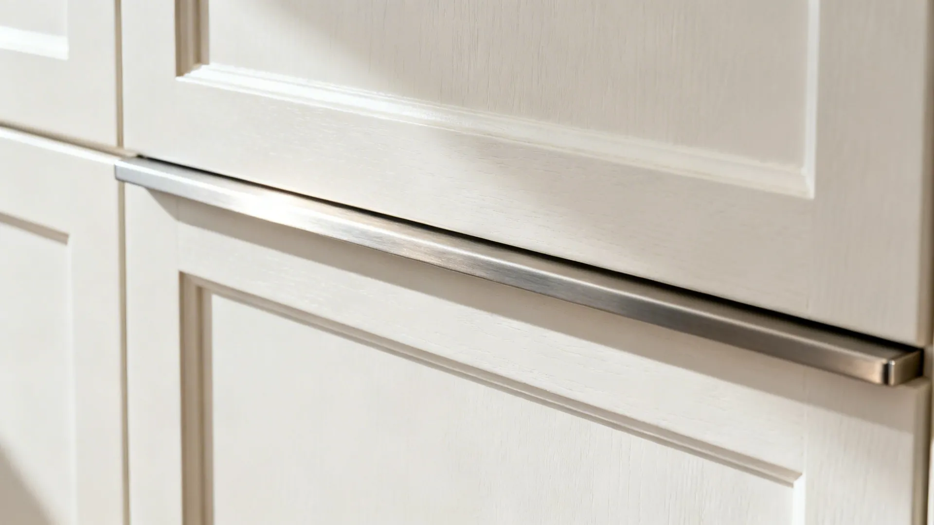 1) Minimalist storage with concealed rhythm