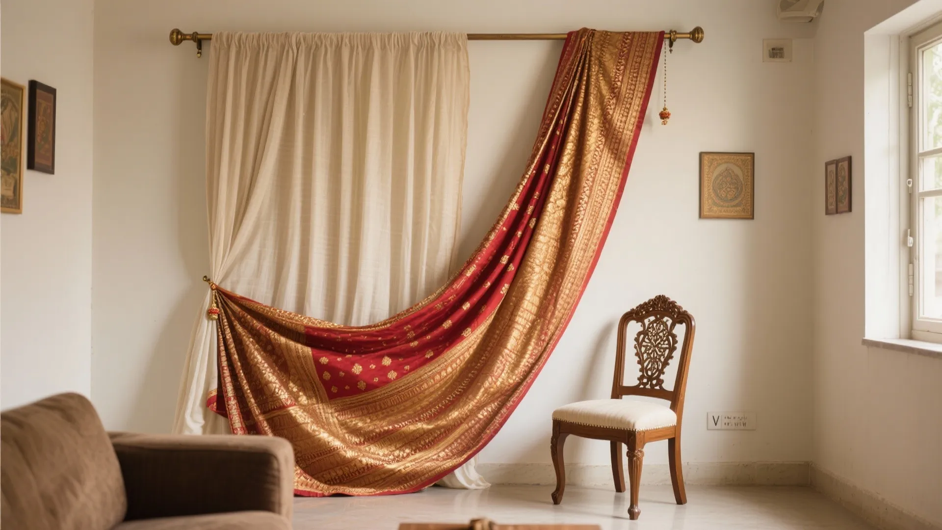 Handloom Textiles as the Backdrop