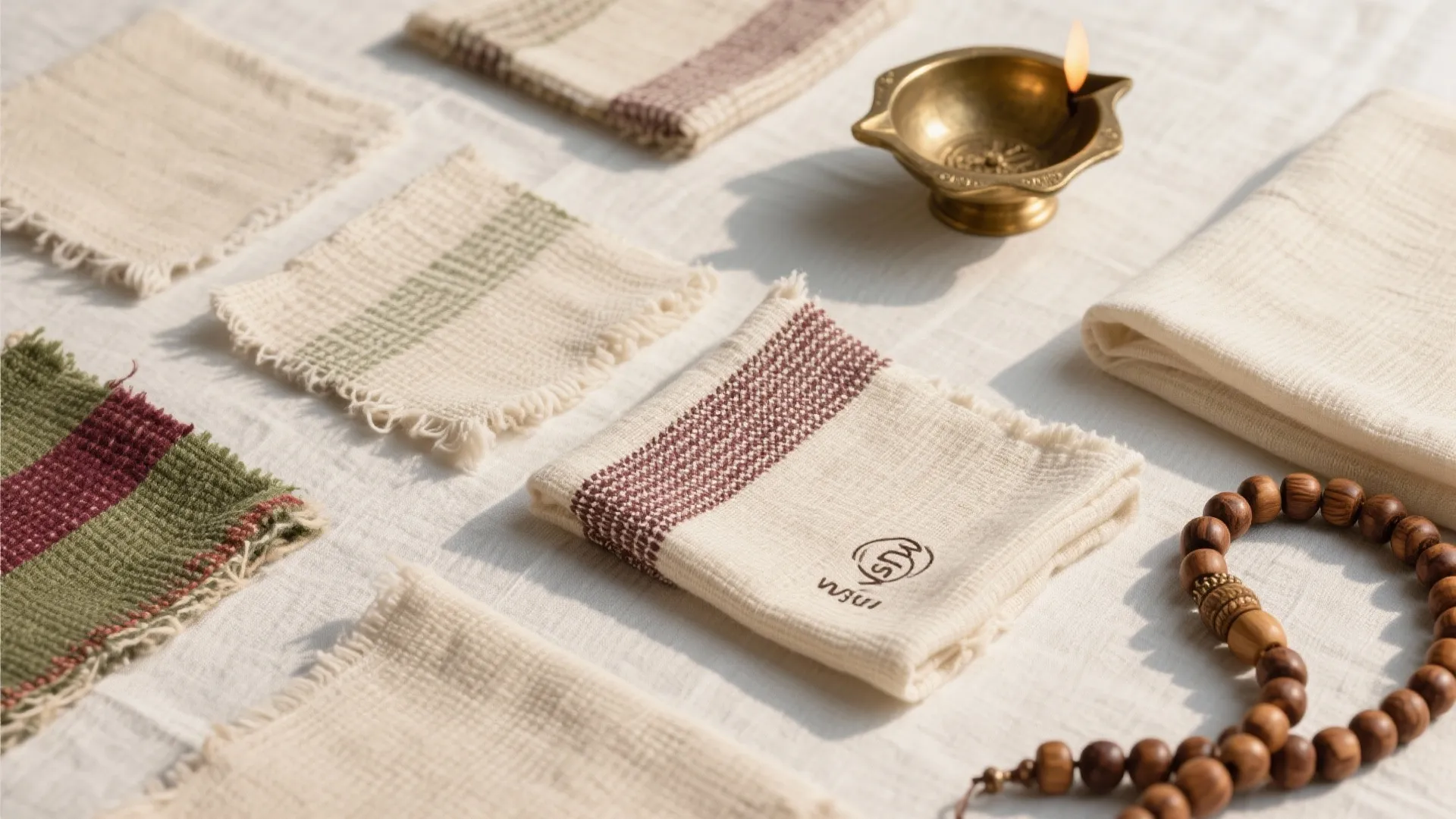 Sustainable handloom and OEKO-TEX certified fabrics