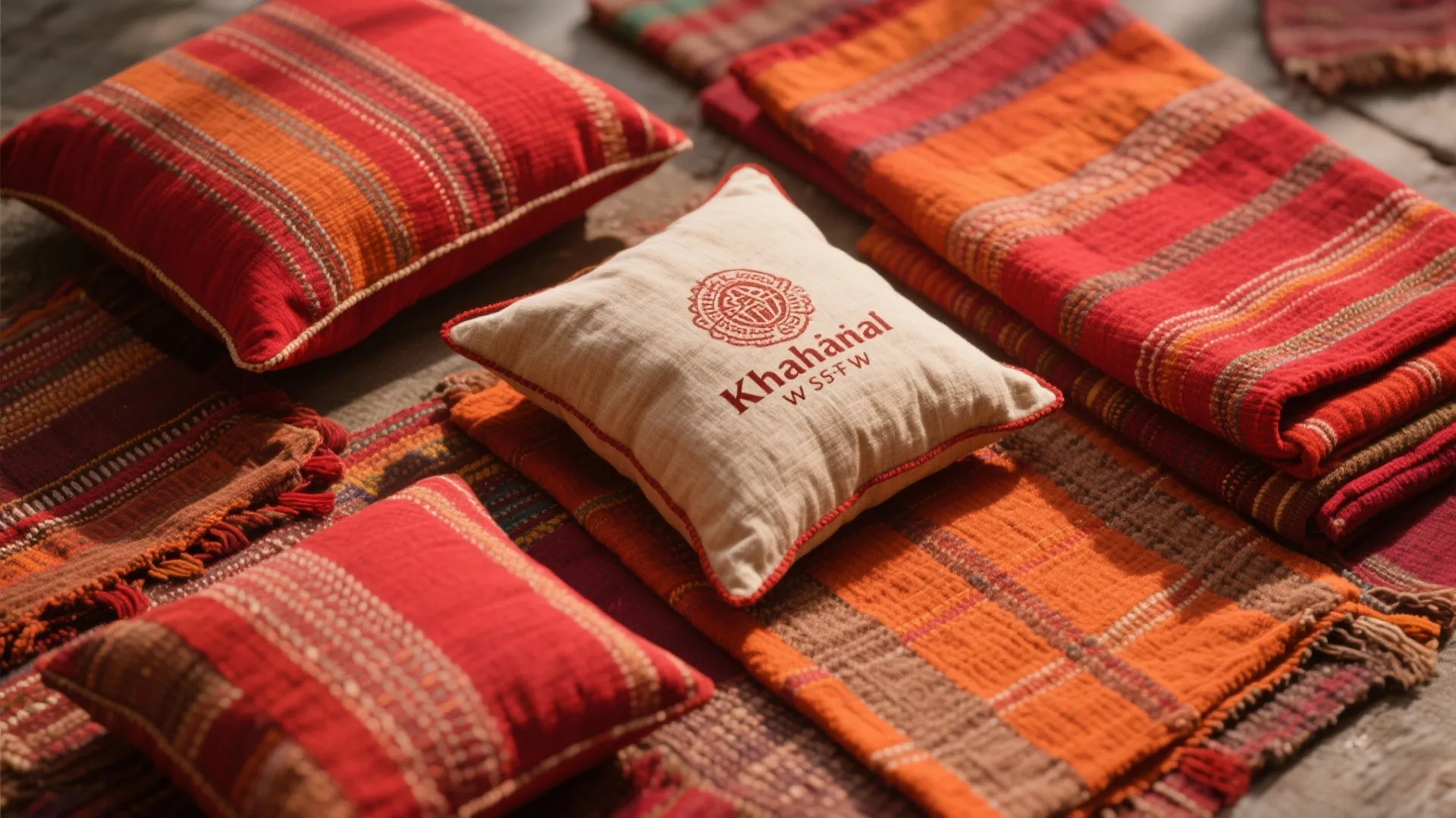 Vibrant Handloom Textiles
