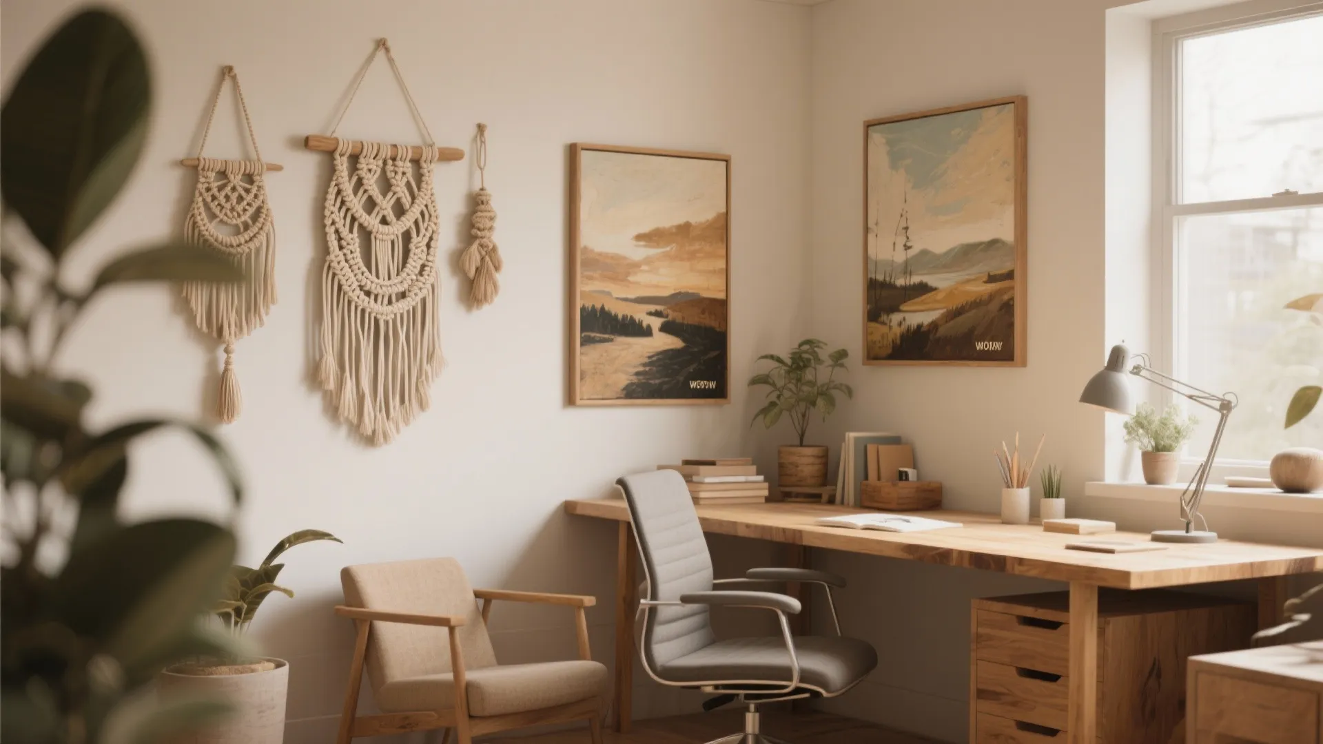 5. Handmade Wall Art