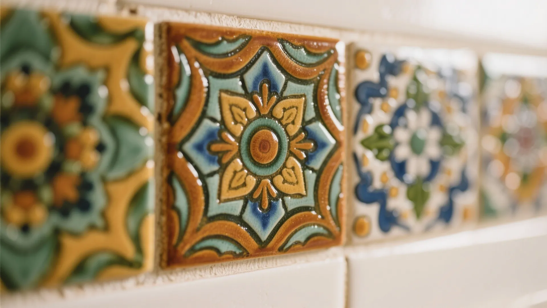 2. Hand-Painted Ceramic