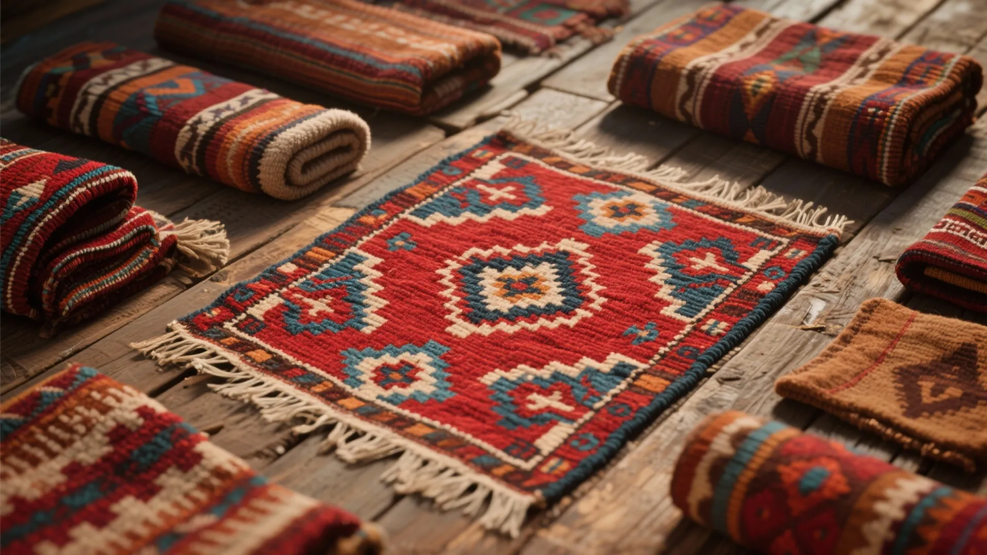 2. Handwoven Textiles & Rugs