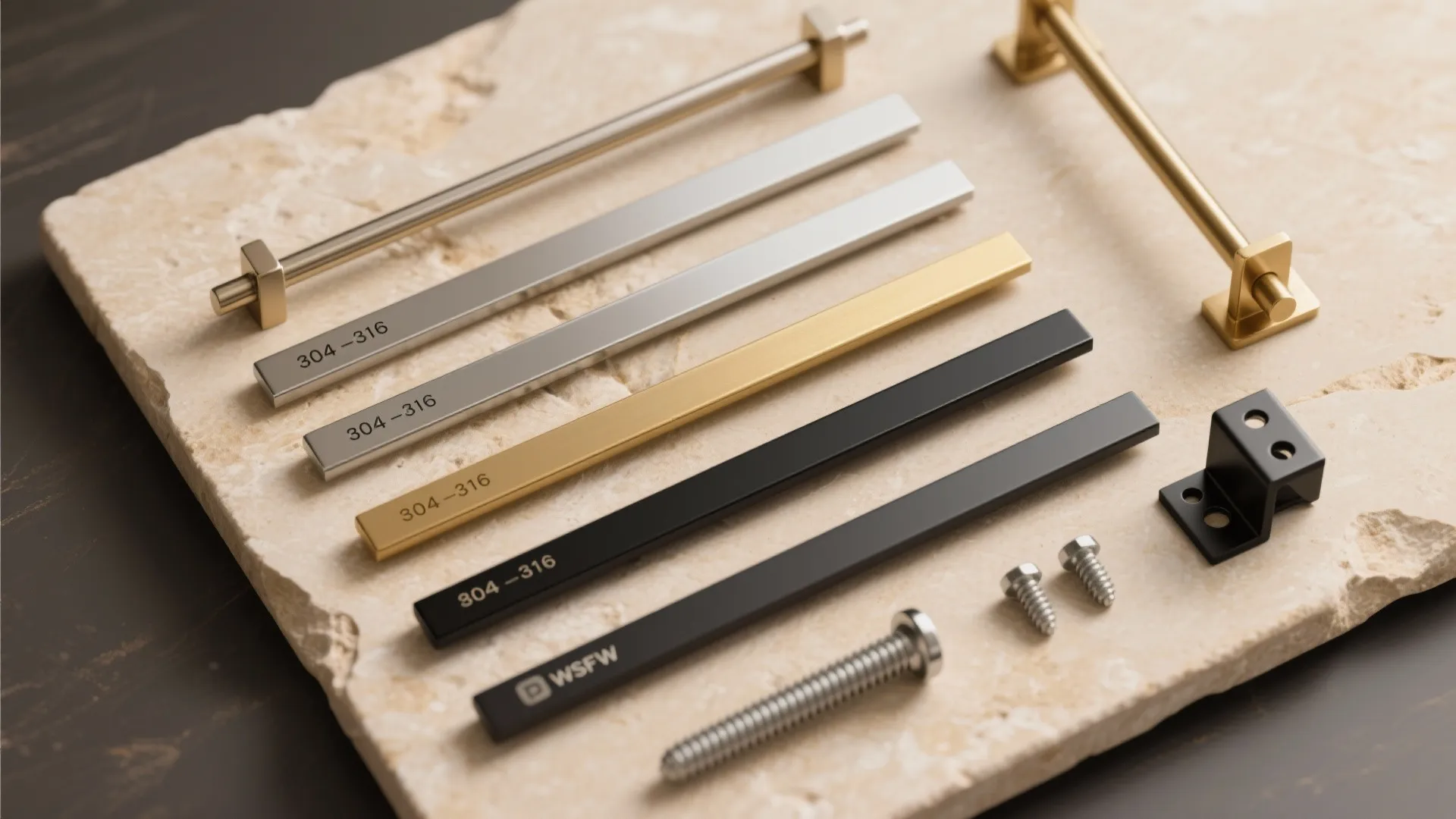Material Matters: Stainless, Brass, and Powder-Coated Options