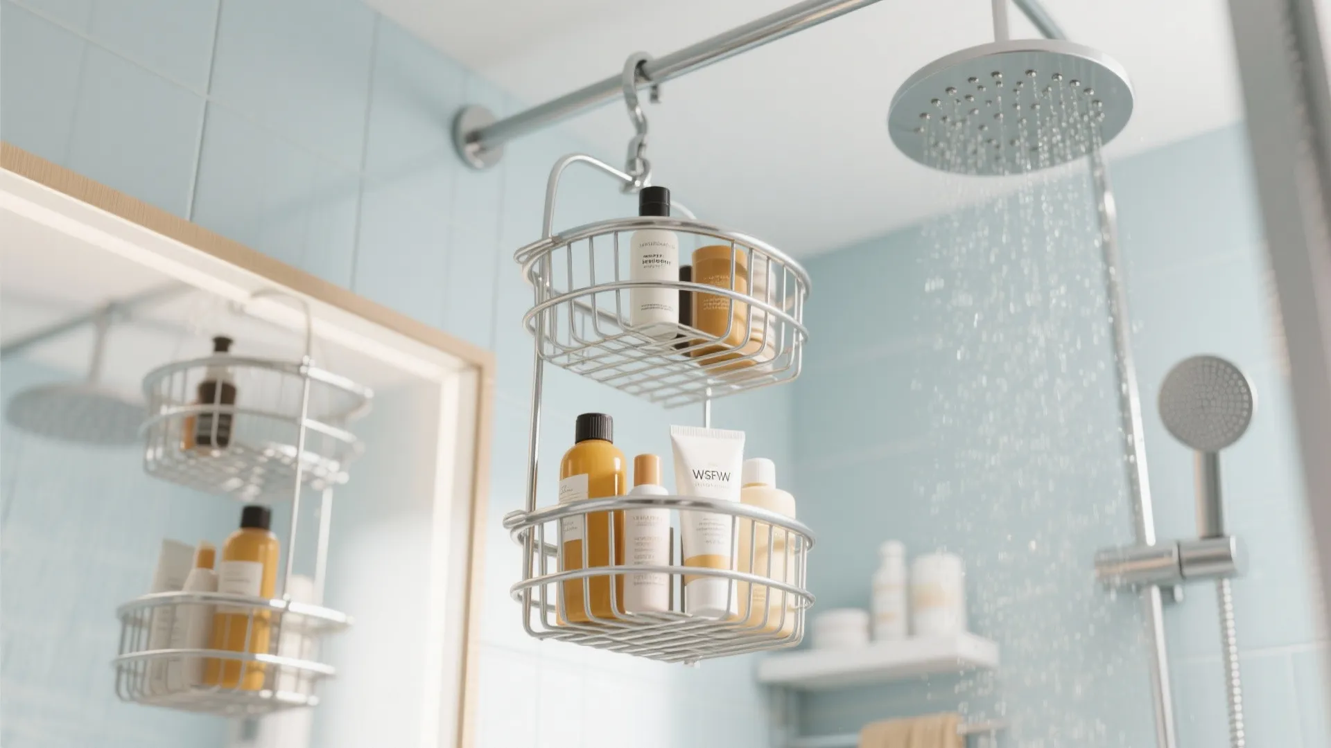 10. Multi-Tier Hanging Baskets