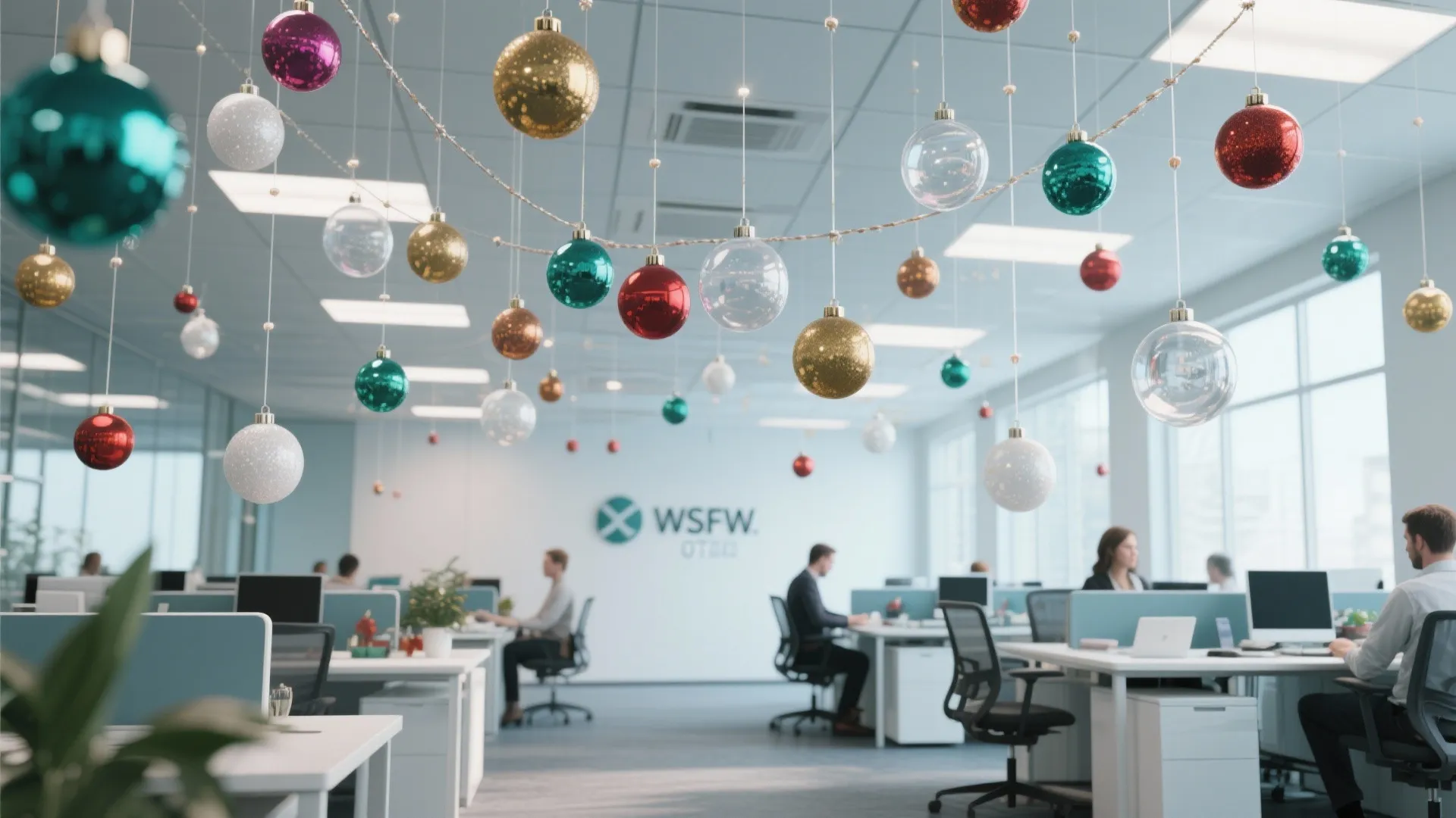 7. Hanging Ornaments from the Ceiling