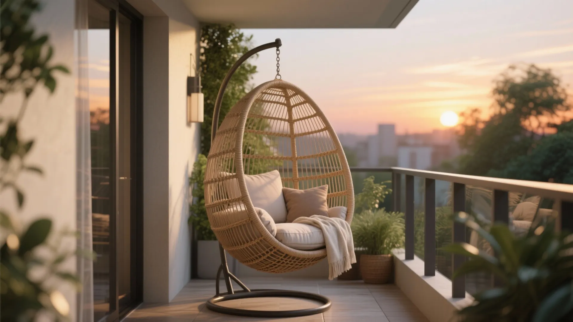 Hanging Egg Chairs