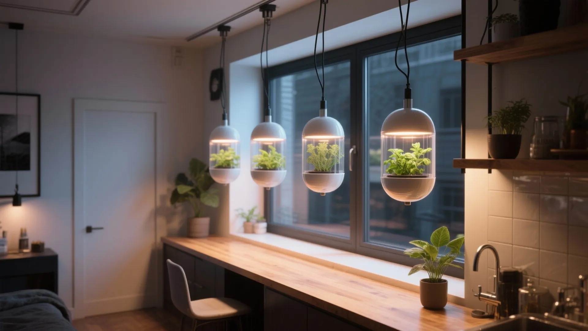 3. Hanging Pendant Grow Pods