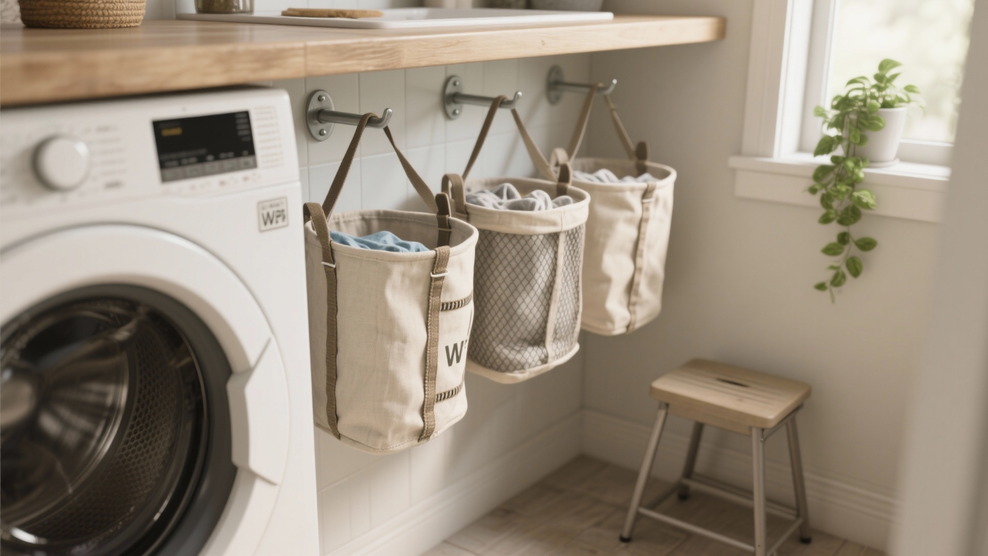 5 Small Space Laundry Hamper Ideas
