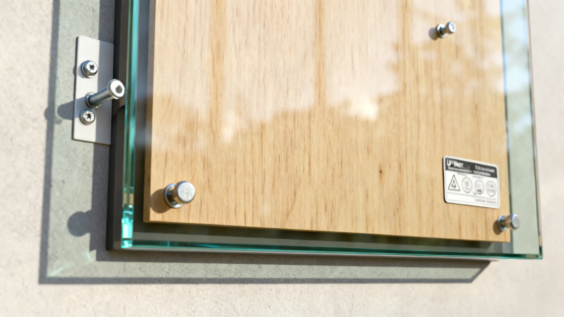 Hanging hardware and lightweight materials for DIY wall art installation