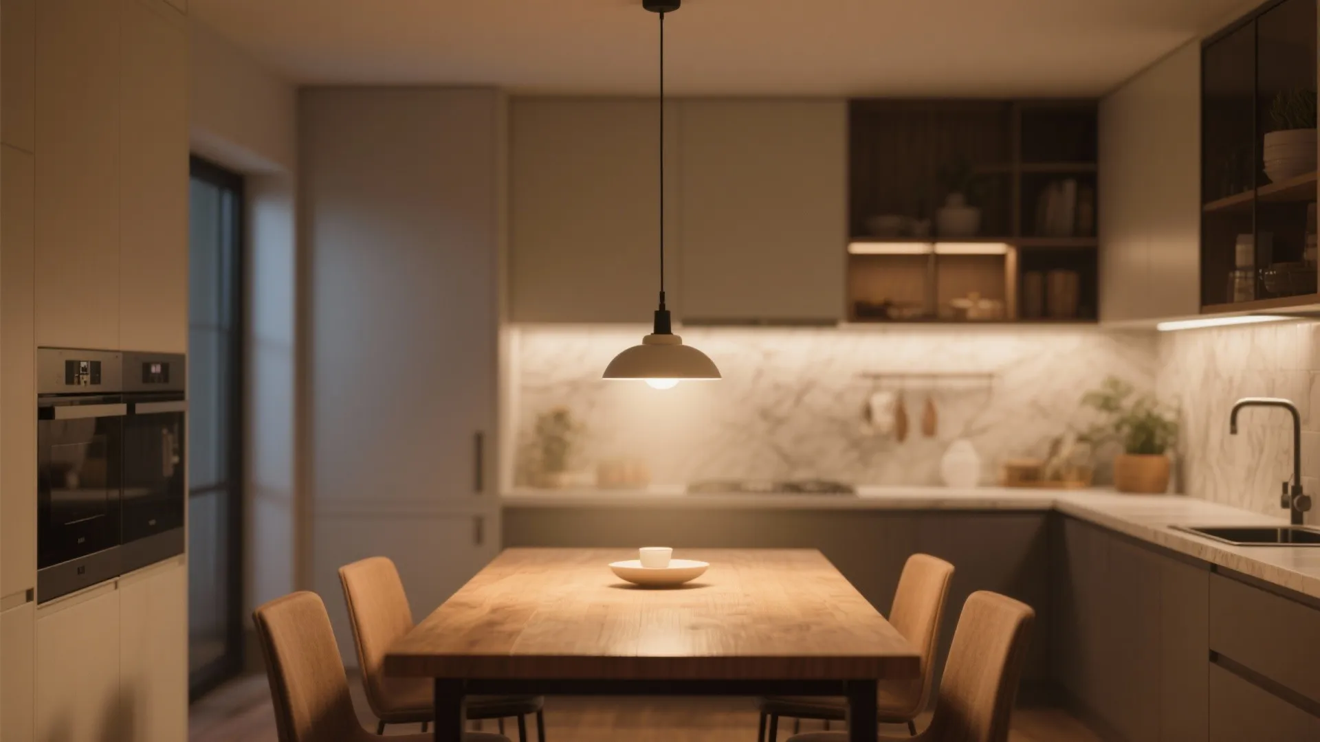 10. Hanging Accent Lighting