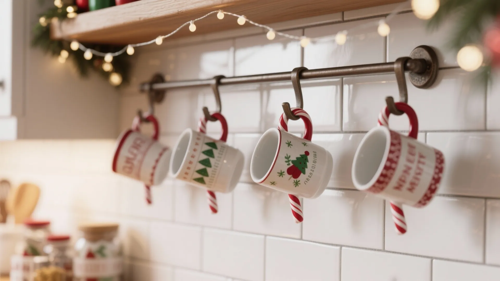 7. Hanging Mug Garland
