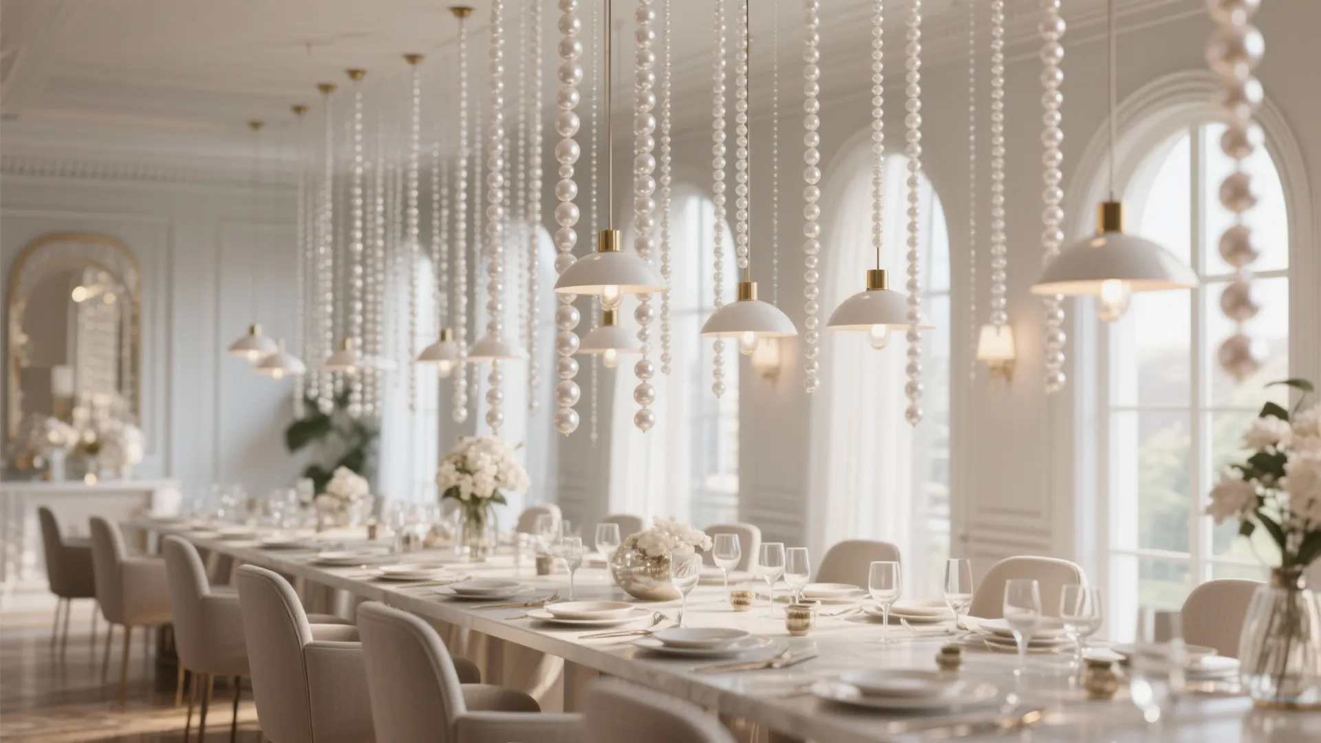 Tip 9: Hanging Pearl Ornaments