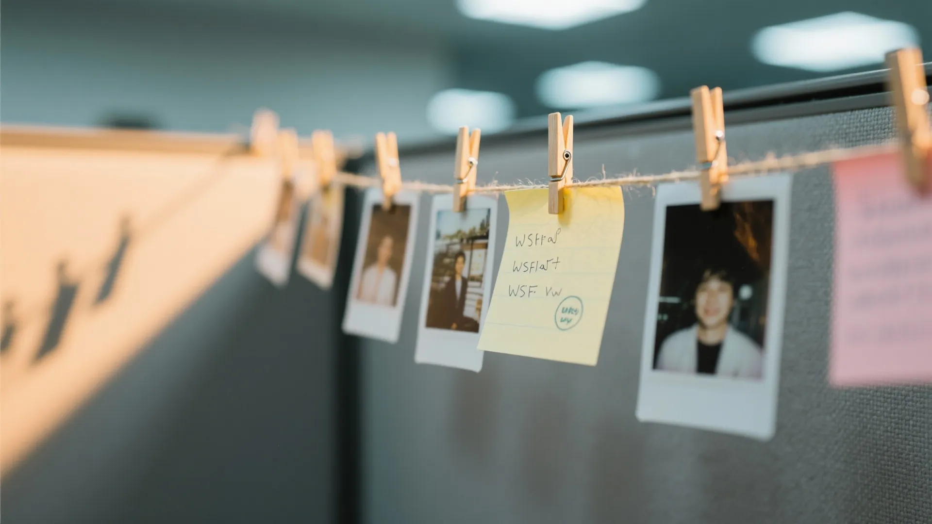 4. Hanging Photo Memories