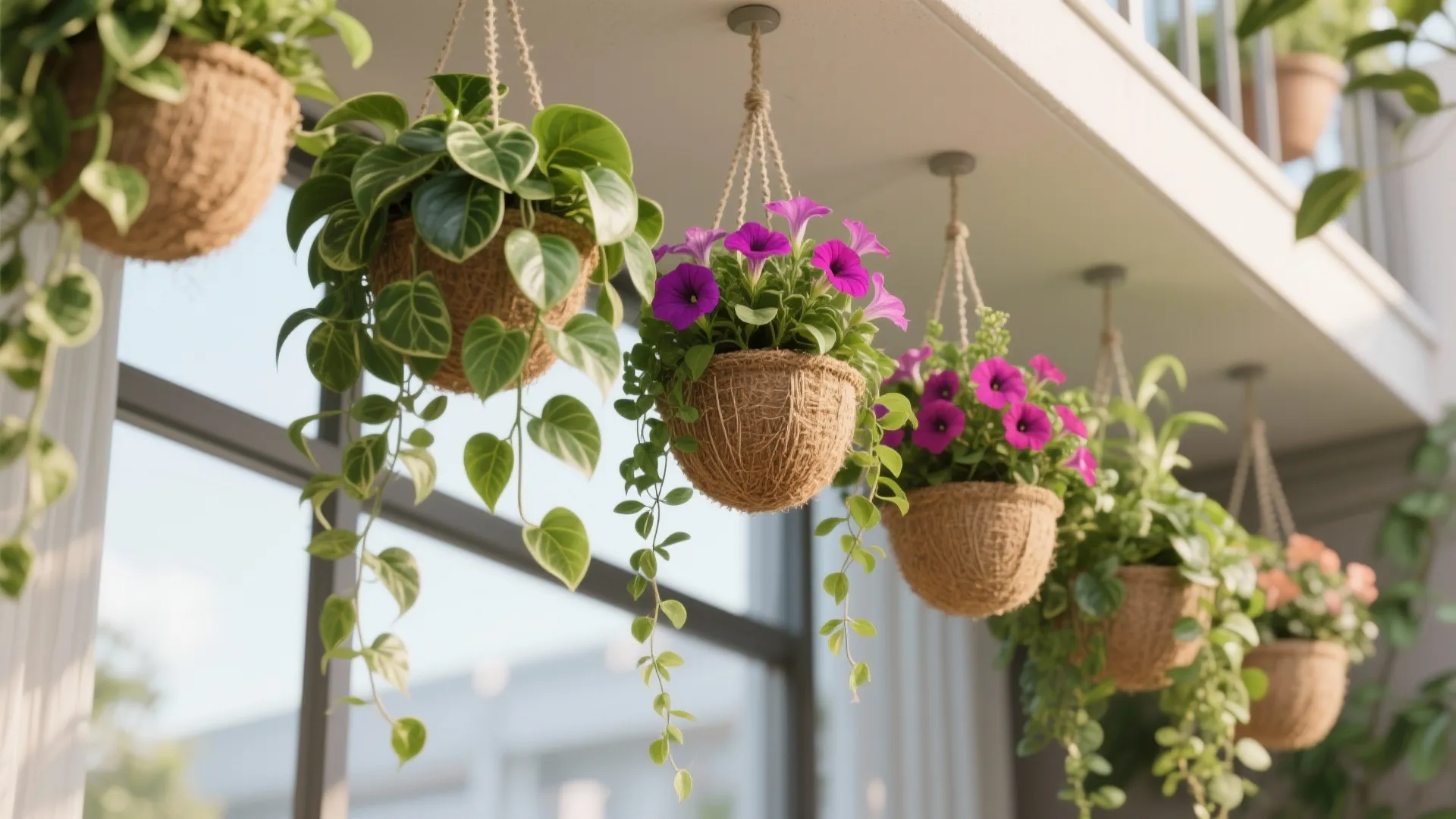 Hanging Planter Clusters