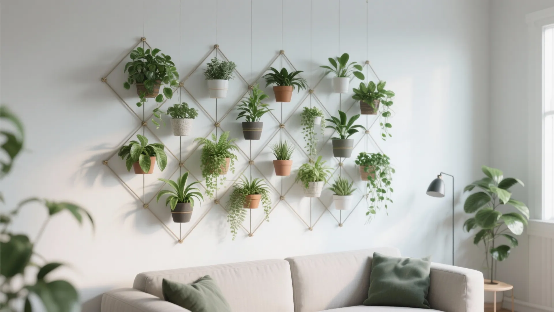 Hanging Planter Grid