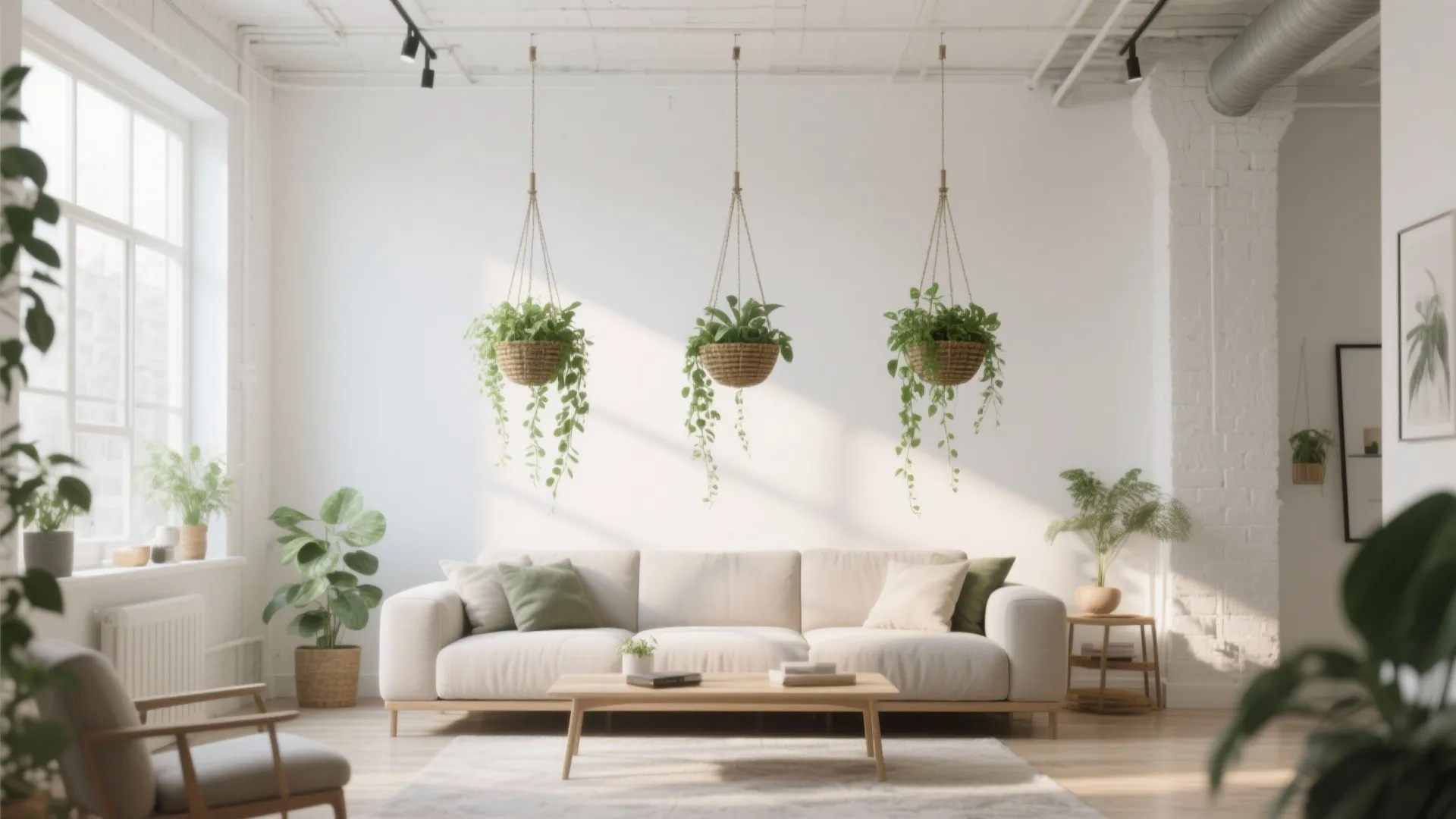 2. Hanging Planters for Airy Vibes