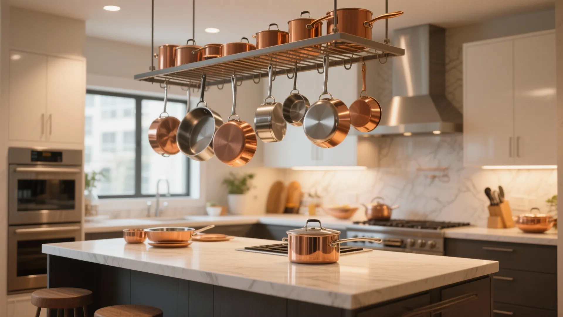 3. Hanging Pot Racks