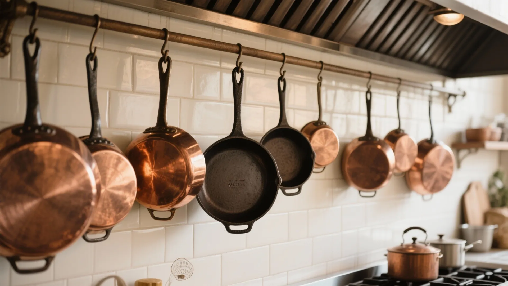 4. Hanging Pots and Pans