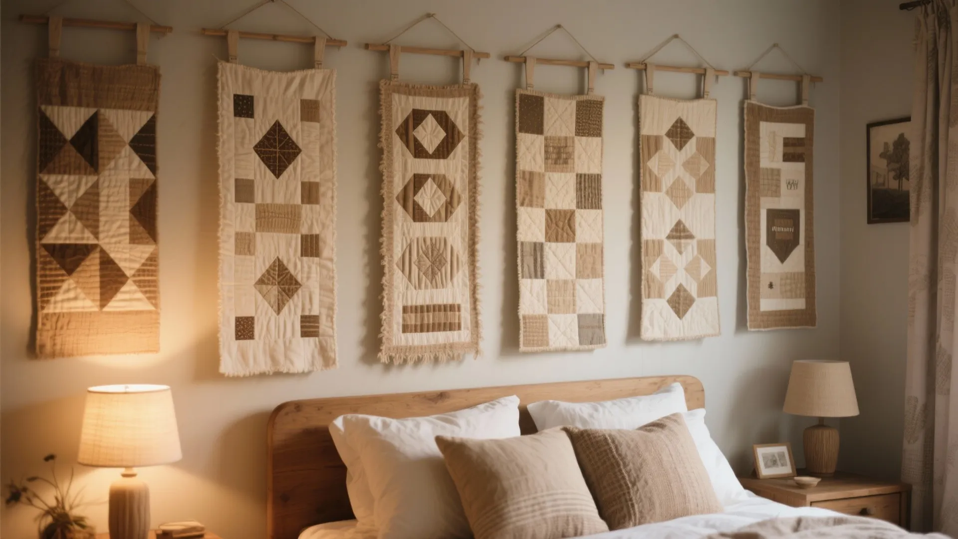 9. Hanging Textile Panels