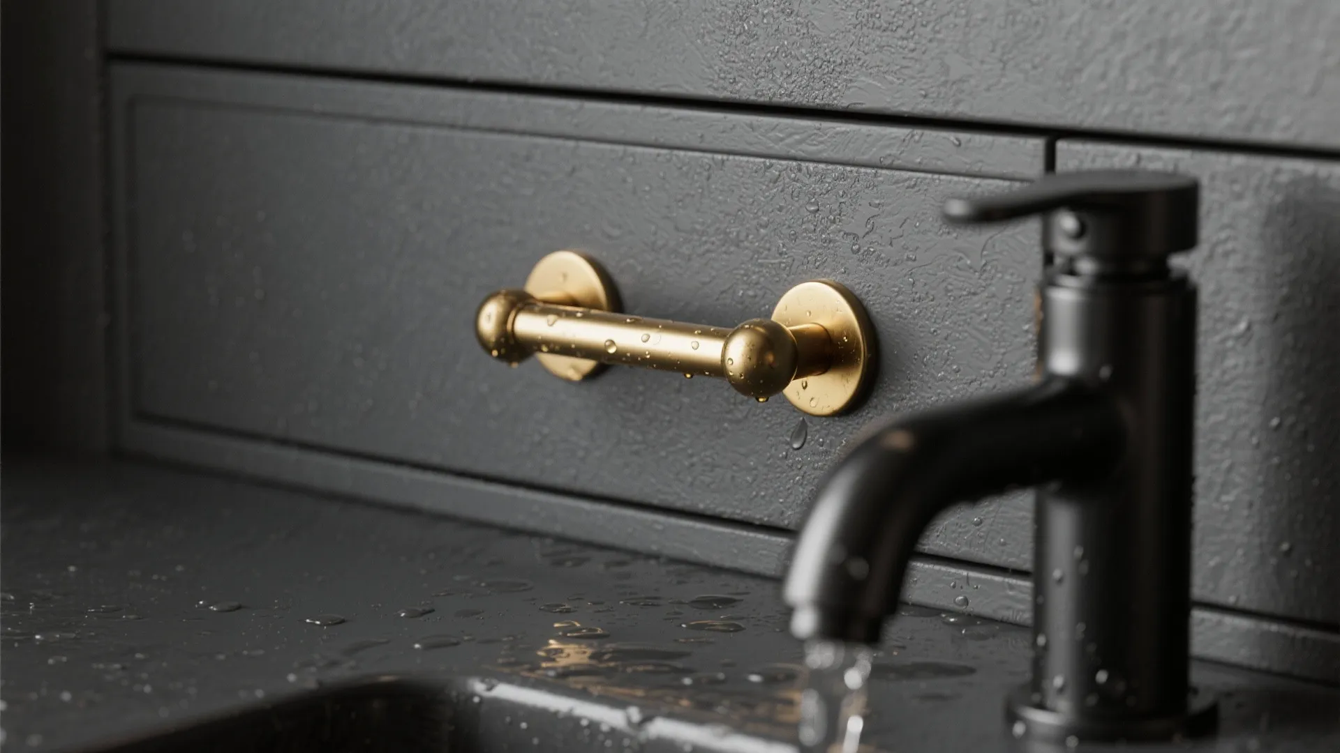 2. Add brass or matte black hardware