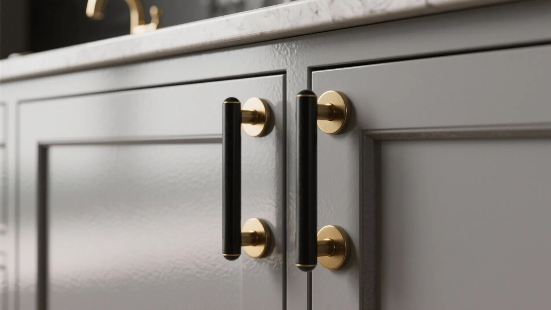 5. Contrasting Hardware and Fixtures